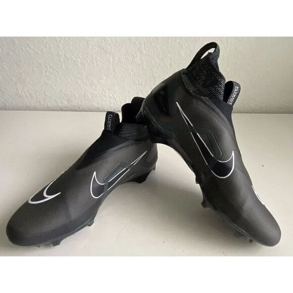 Nike Alpha Menace Elite 3 Mid Football Cleats Black DM1792-004 Men’s Sz 15 - Picture 1 of 11